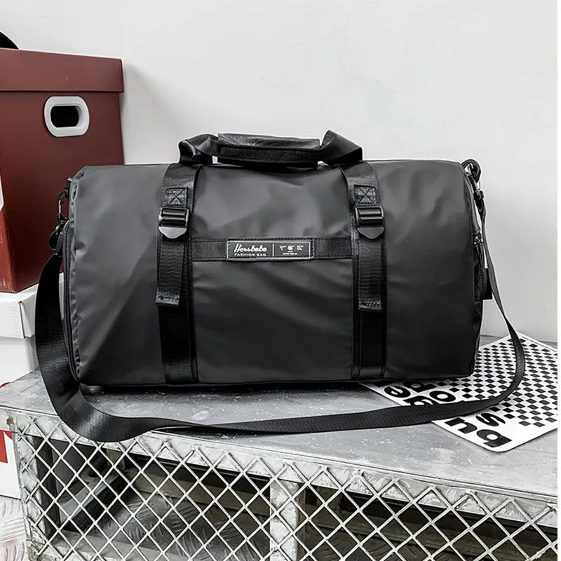 New Multifunctional Travel Bag Shoes Training Fitness Gym Bags Large Outdoor Duffle Bag Oxford Sports Luggage Bag With Zipper