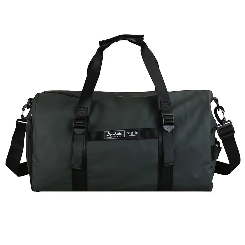 New Multifunctional Travel Bag Shoes Training Fitness Gym Bags Large Outdoor Duffle Bag Oxford Sports Luggage Bag With Zipper