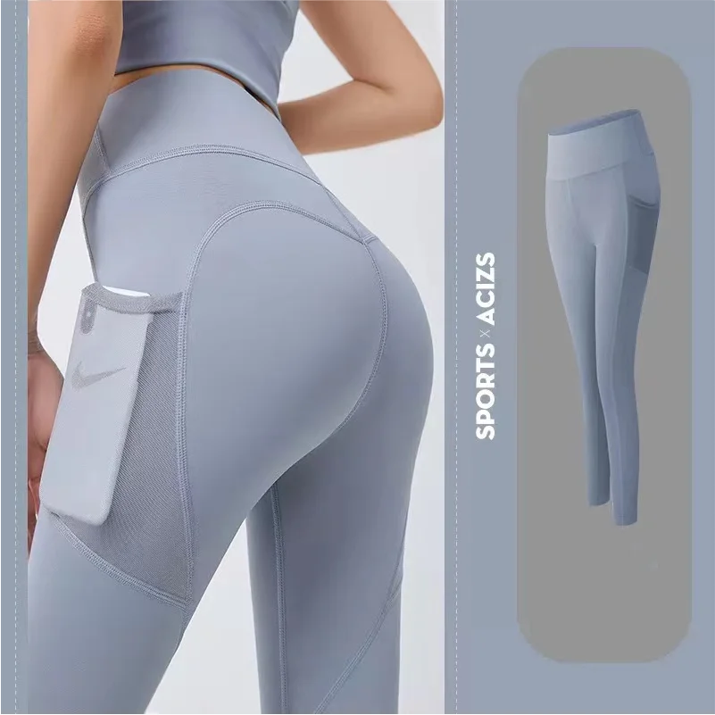 YOTEE hyperflex Seamless Yoga Pants Leggings Fashion Pocket Stretch Gym Running Wear Sportswear Track And Field Leggings