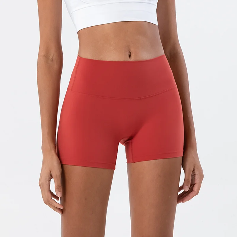Vnazvnasi Running Shorts Women Push Up High Waist Fitness Short Female Slim Workout Tight Shorts Gym Leggings Fitness Clothing