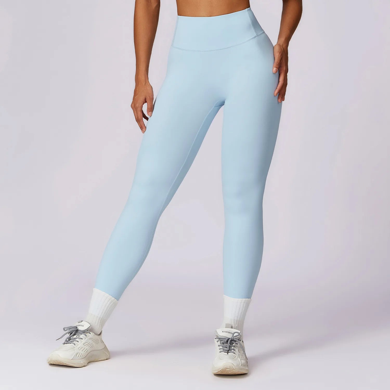 Women's Gym Push Up Yoga Pants Nude Feeling Sports Clothes Elastic High Waist Buttock Lifting Sports Fitness Tight Sweatpants