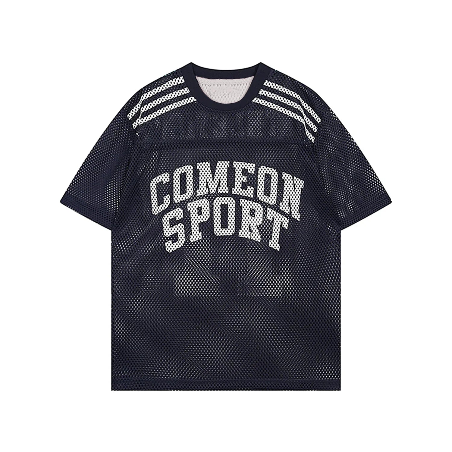Large Size Comeon Sport Jersey Outdoor Sweat Absorbent Football T-Shirt Summer Classic Daily Casual Adult&Kid Sportswear