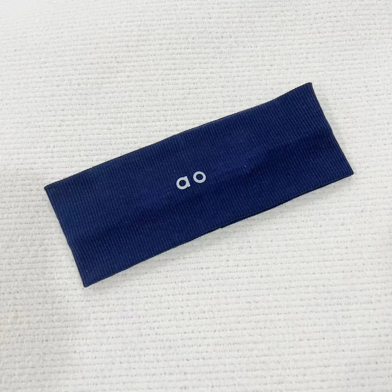 2025 New Performance Knitted Headband Comfortable Elastic Anti-Slip Anti-Perspirant for Yoga Outdoor Sport Solid Color Headband