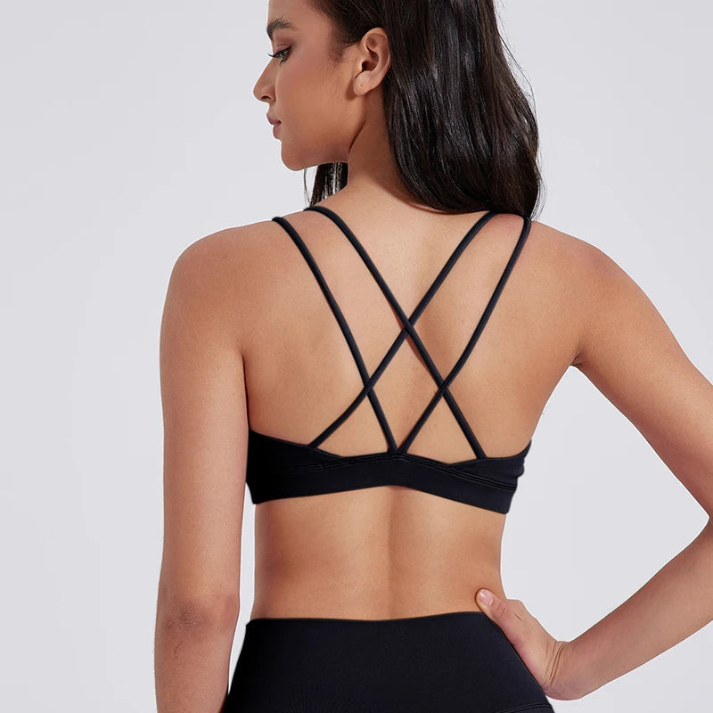 Women's  Sport Bra Fitness Top Seamless Yoga Bra Running Yoga Gym Crop Top Women Push Up Yoga Tank Top Bra