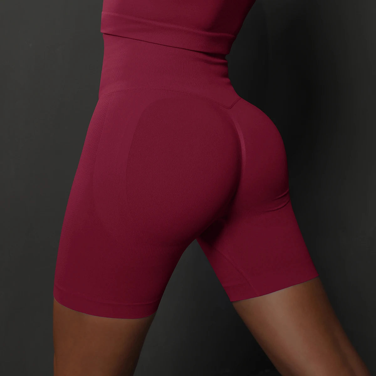 Women Shorts Yoga Fitness Shorts Running Cycling Shorts Breathable Sports Leggings Seamless High Waist Summer Workout Gym Shorts