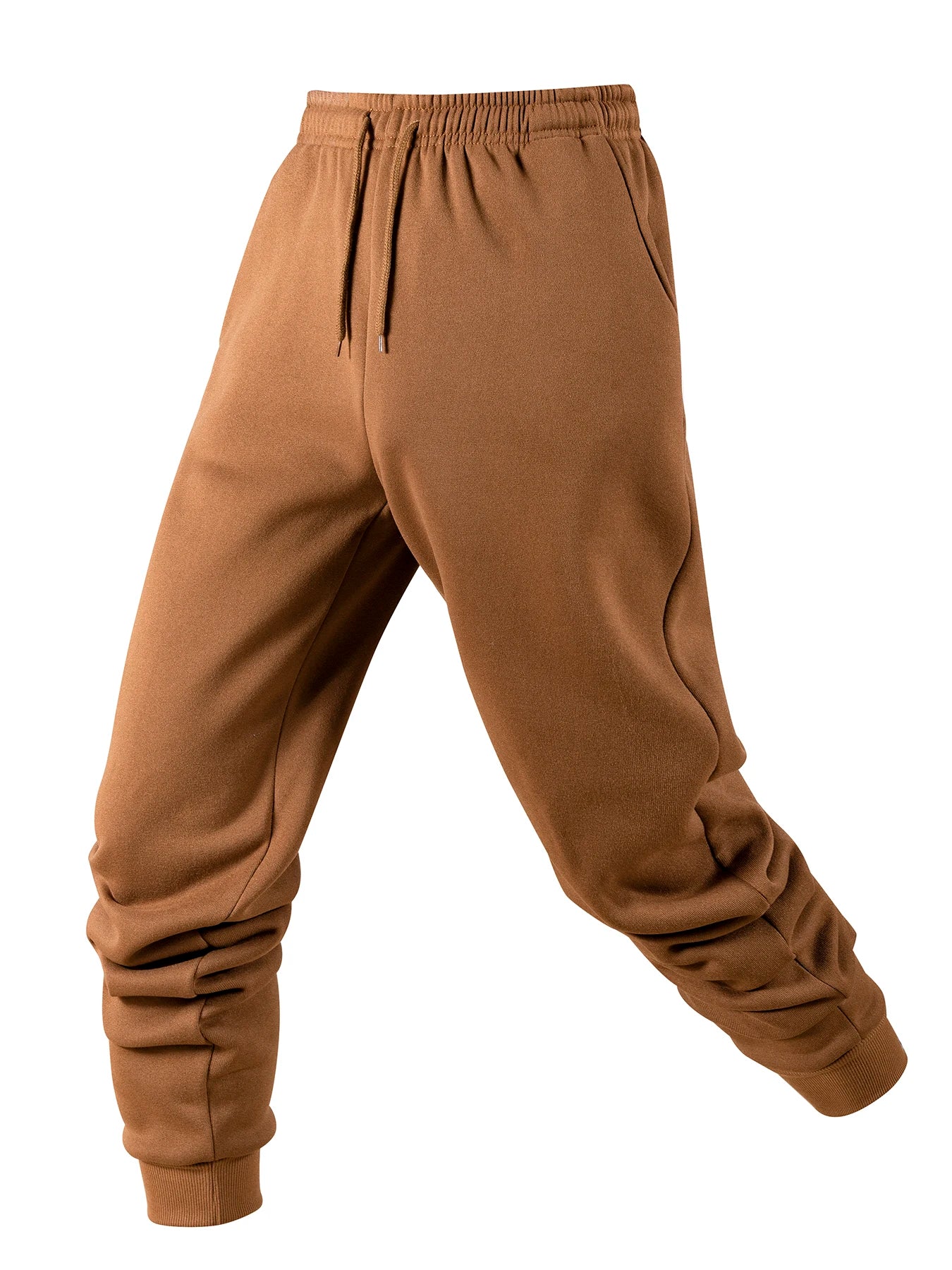 Men's Jogging Sports Pants Autumn Winter Fleece Trousers Running Joggers Elastic Waist Sweatpants Fashion Men's Clothing