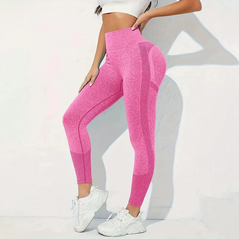 Outdoor Quick Drying Yoga Pants for Women Yoga Cycling Running Fitness Summer High Waist Hip Lifting Leggings Peach Buttocks