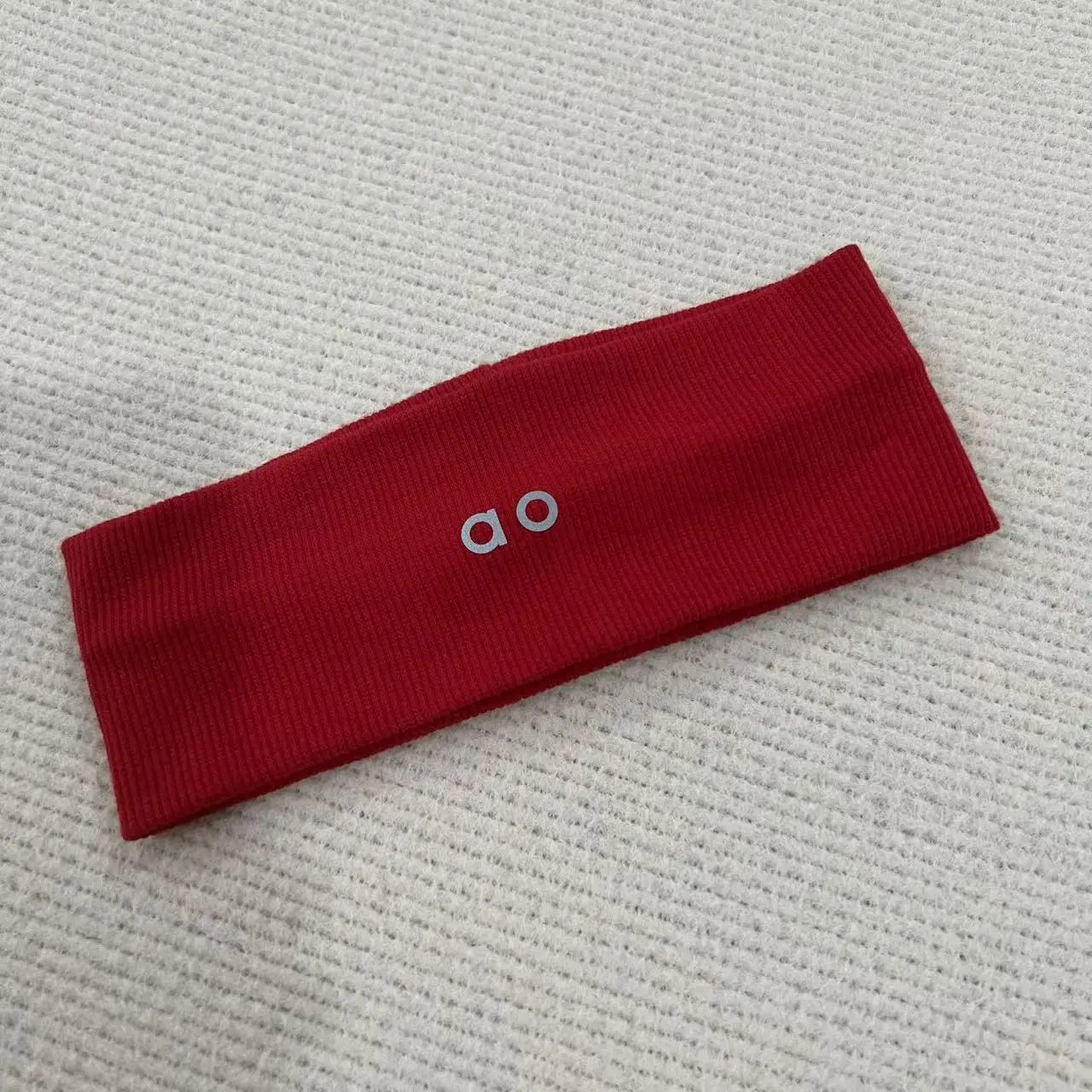 2025 New Performance Knitted Headband Comfortable Elastic Anti-Slip Anti-Perspirant for Yoga Outdoor Sport Solid Color Headband
