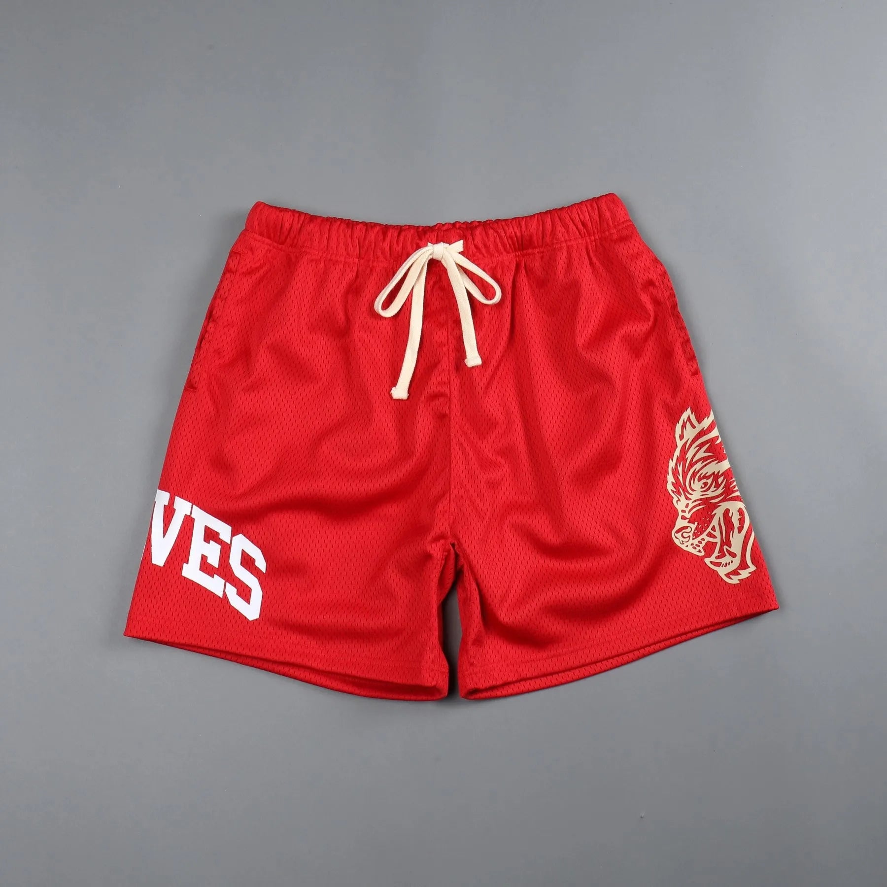 Mens Summer Streetwear Sports Casual Shorts Gym Fitness Mesh Quick Dry Running Beach Basketball Jogger Short Pants Sweatpants