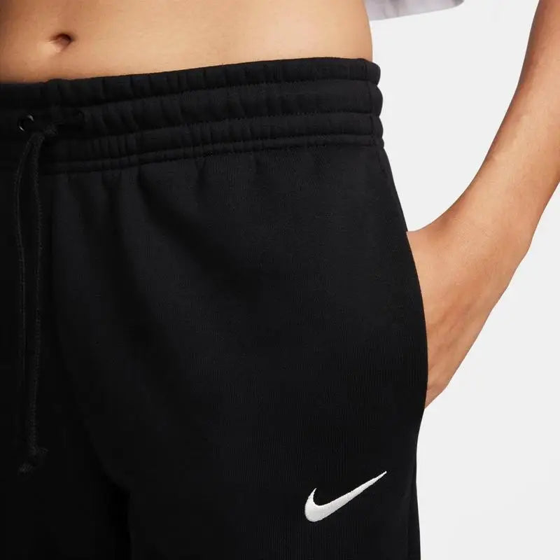 Nike Phoenix Fleece Mid-Rise Breathable Jogger Sweatpants for Fitness Comfortable Sportswear Trousers