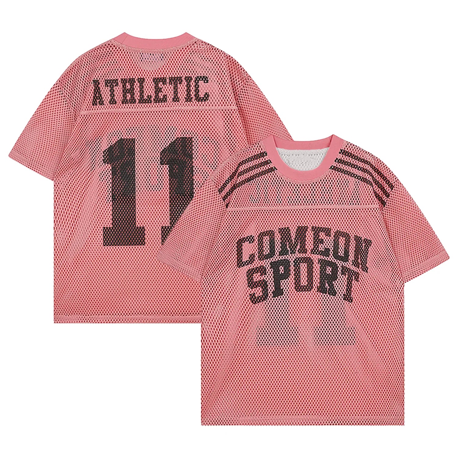 Large Size Comeon Sport Jersey Outdoor Sweat Absorbent Football T-Shirt Summer Classic Daily Casual Adult&Kid Sportswear