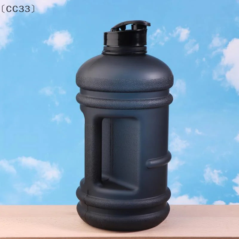 〔CC33〕2.2L Large Capacity Multifunc Water Bottle With Handle Training Sports Workout Drink Bottle Outdoor Running Water Kettle