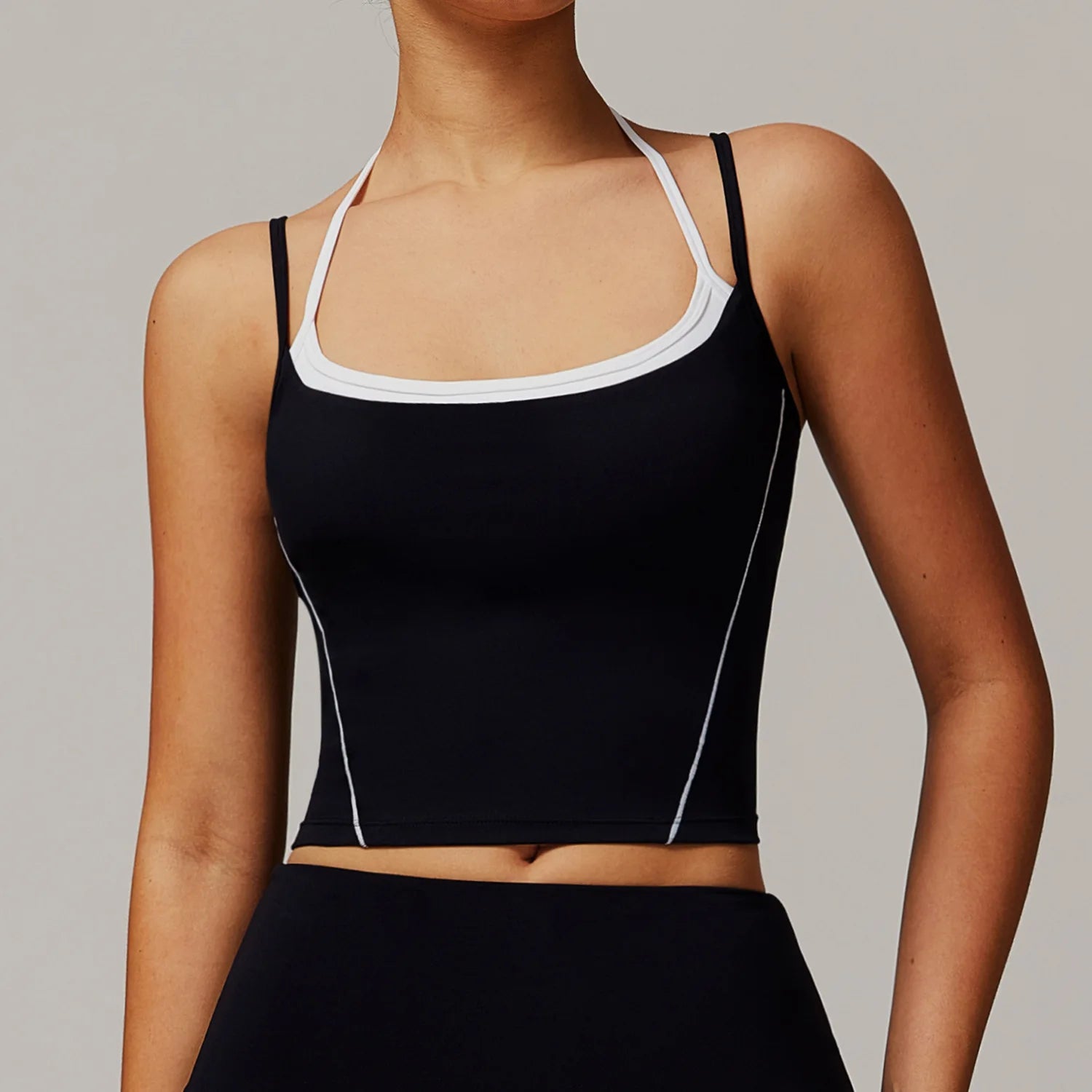 Breathable Sports Bra Women Anti-Sweat Fitness Top Yoga Bra Shockproof Crop Top Push Up High Strength Sport Bra Gym Workout Top