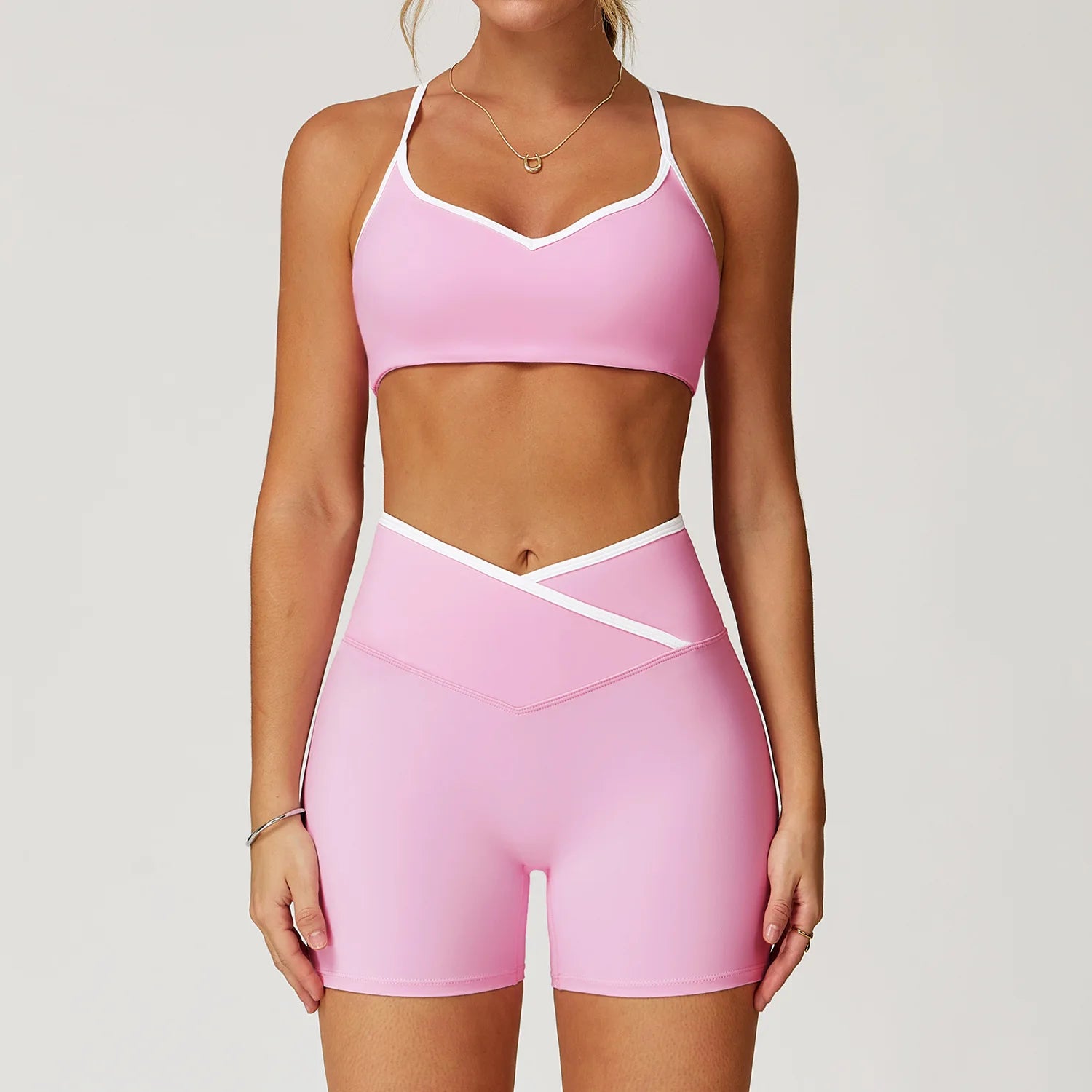 Yoga Set Workout Clothes 2 Pieces Women's Tracksuit Sportswear Gym Clothing High Waist Bell-bottoms Sexy Fitness Bta Sports Suit
