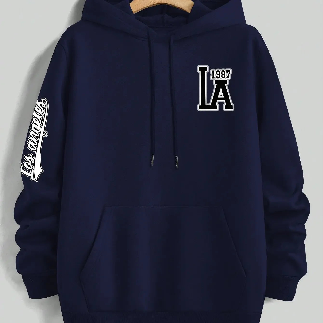 2025 Spring/Summer Men's 2D Casual Hooded Sweatshirt Stylish and Cool Youthful Hoodie for Casual Fashion Trend, Strolling Letter