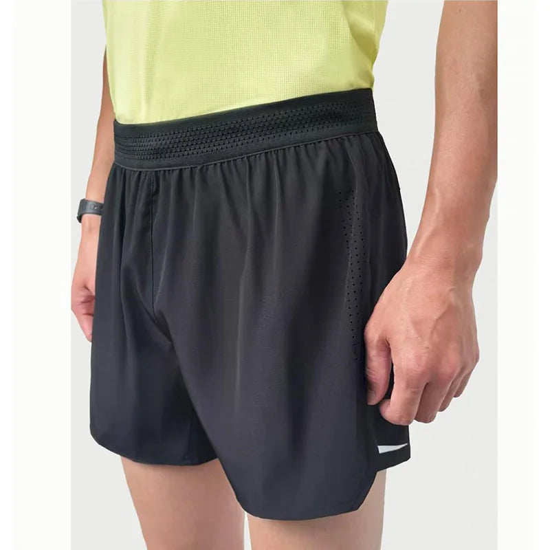 Men Running Shorts Gym Marathon Track Sports Shorts 2 In 1 Quick Dry Workout Training Gym Fitness Short Pants Summer Men Shorts