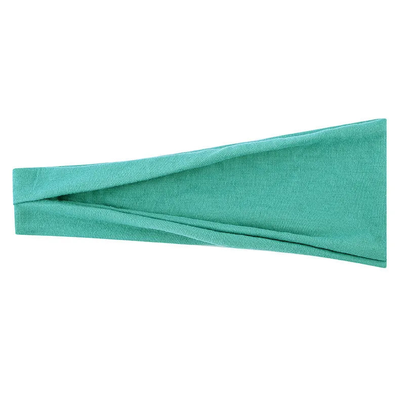 Women Headband Turban Solid Color Elastic Hair Bands Yoga Hairband Fashion Makeup Hair Hoop Vintag Headwrap Hair Accessories