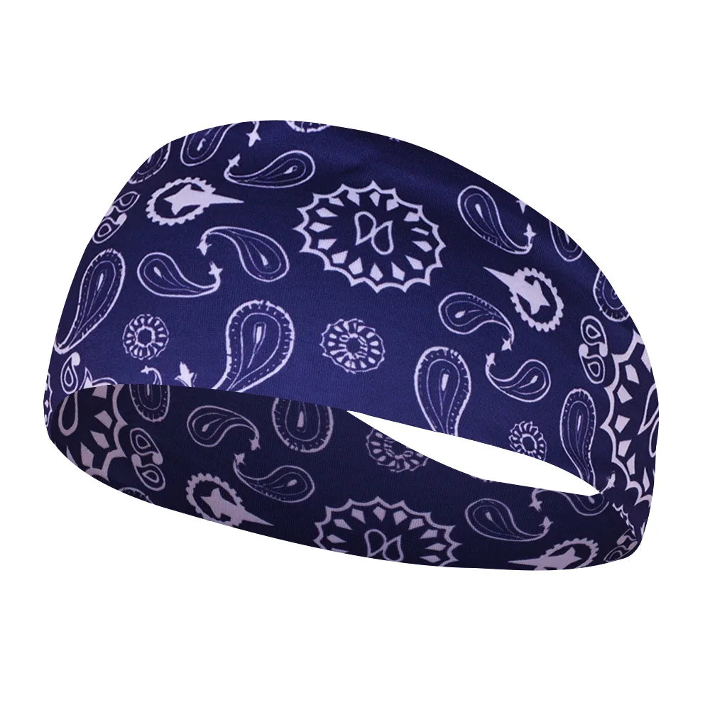 1PC Sports Headband Running Fitness Sweatband Quick-Dry Elastic Absorbent Men Women Cycling Jog Tennis Yoga Gym Hair Bandage