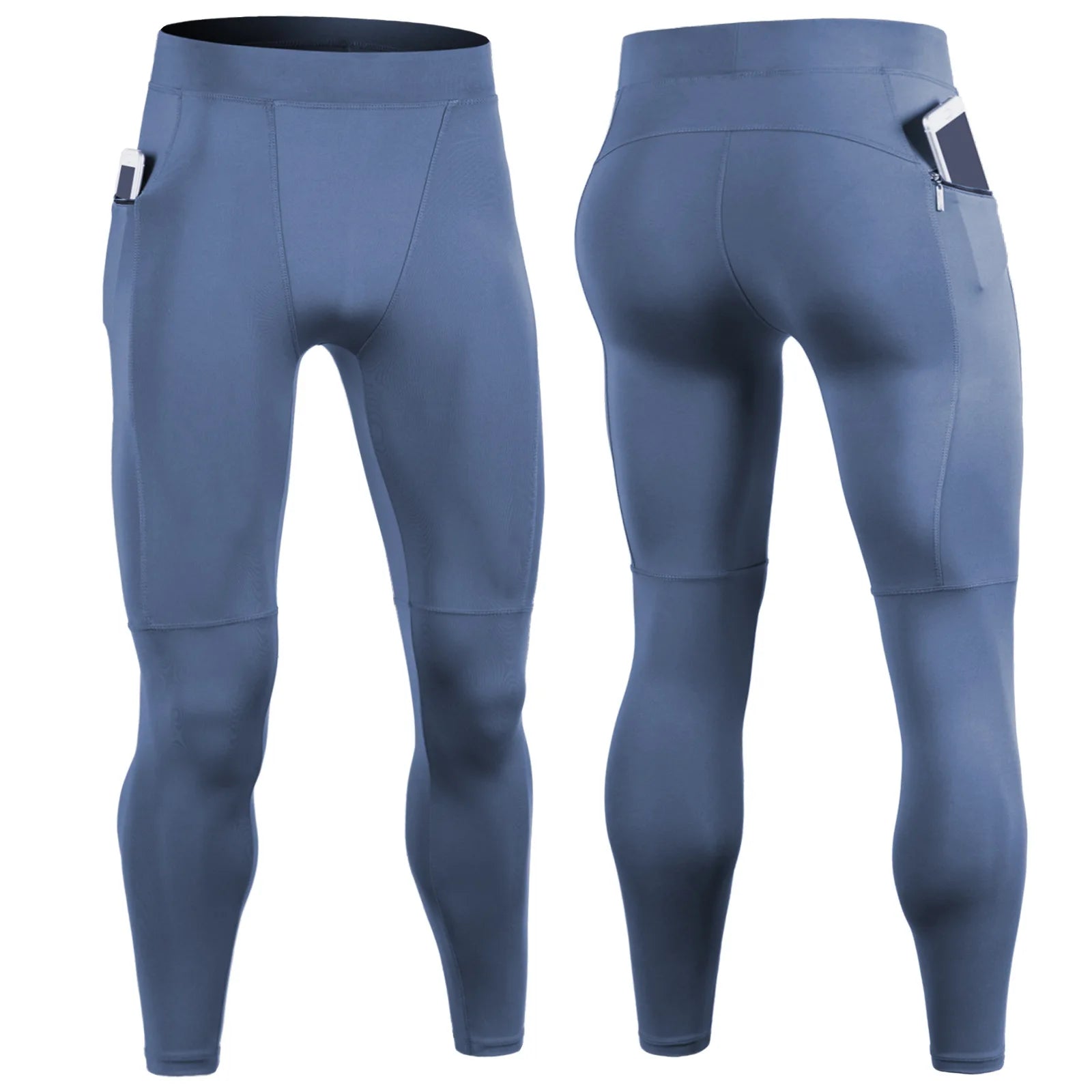 Men's Sexy Compression Pants Leggings Running Training Sport Fitness Modal Fit Joggings Workout Trousers Elastic Tights for Men
