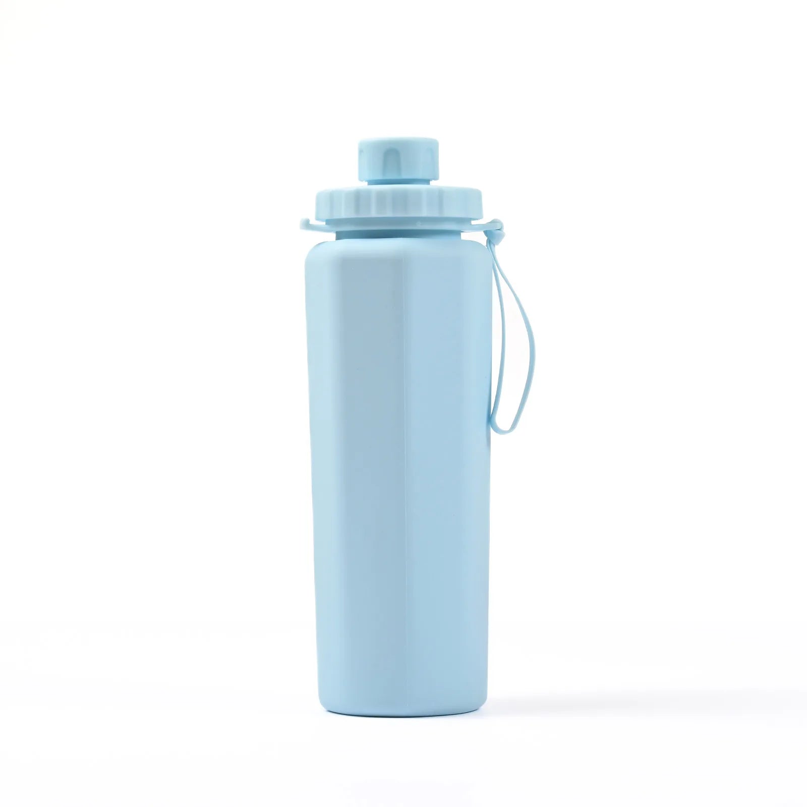 2025 New Silicone Sports Kettle Portable Anti-drop High Temperature Foldable Food Grade Silicone Water Cup Water Bottles