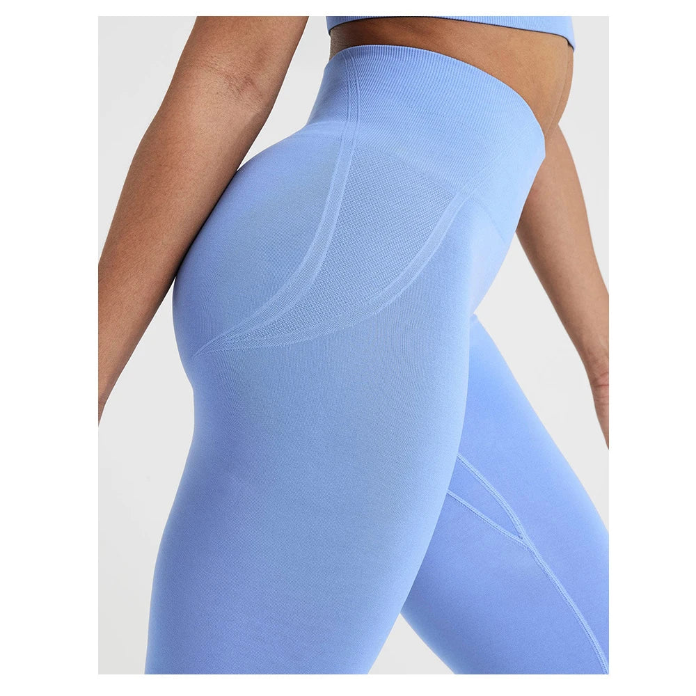Effortless Seamless Tight Pants Gym Leggings Womens Workout Yoga Pants Soft High Waist Outfits Fitness Sports Wear