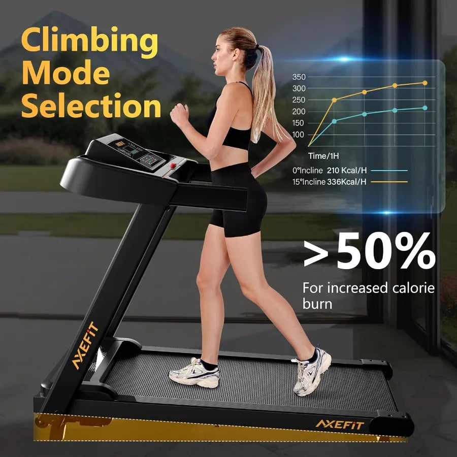 Walking Pad with Incline Under Desk Treadmill for Home Office 2.5HP Portable Treadmills with Panel and Remote Control 4 in 1 Wa