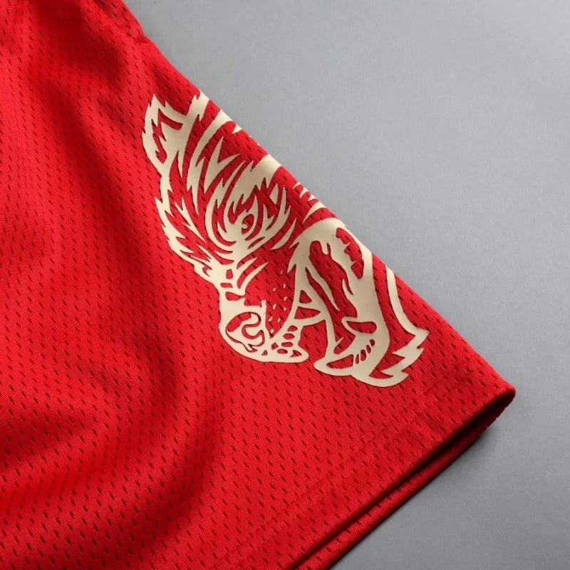 Mens Summer Streetwear Sports Casual Shorts Gym Fitness Mesh Quick Dry Running Beach Basketball Jogger Short Pants Sweatpants