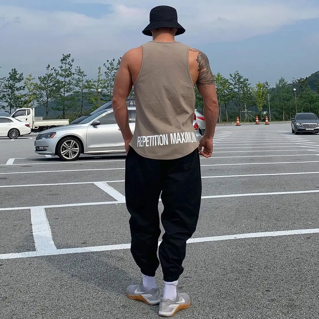Muscle Men Sports Pants Training Basketball Running Loose Korean Version Of Casual Fitness Pants Fashionable Fitness Pants