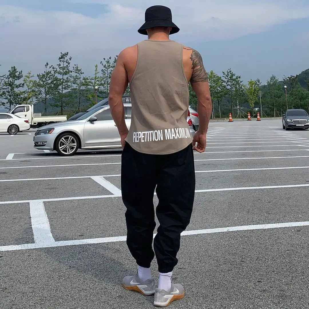 Muscle Men Sports Pants Training Basketball Running Loose Korean Version Of Casual Fitness Pants Fashionable Fitness Pants