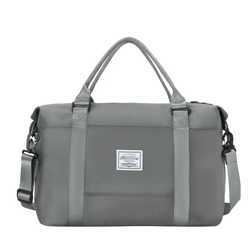 Small size dry wet separation fitness bag, waterproof handheld travel bag