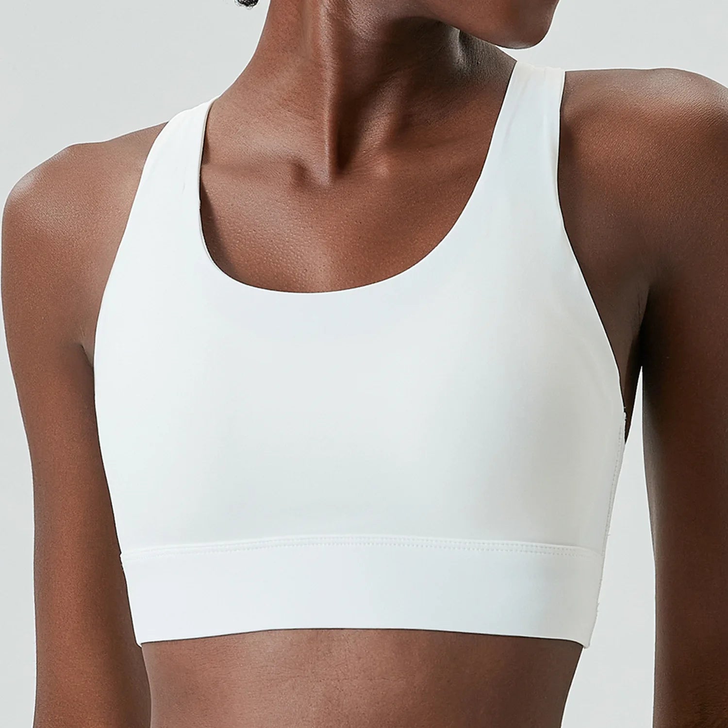 High Impact Fitness Yoga Bra Women Solid Color Buttery Soft Gym Running Top Female Breathable Quick Dry Sports Underwear