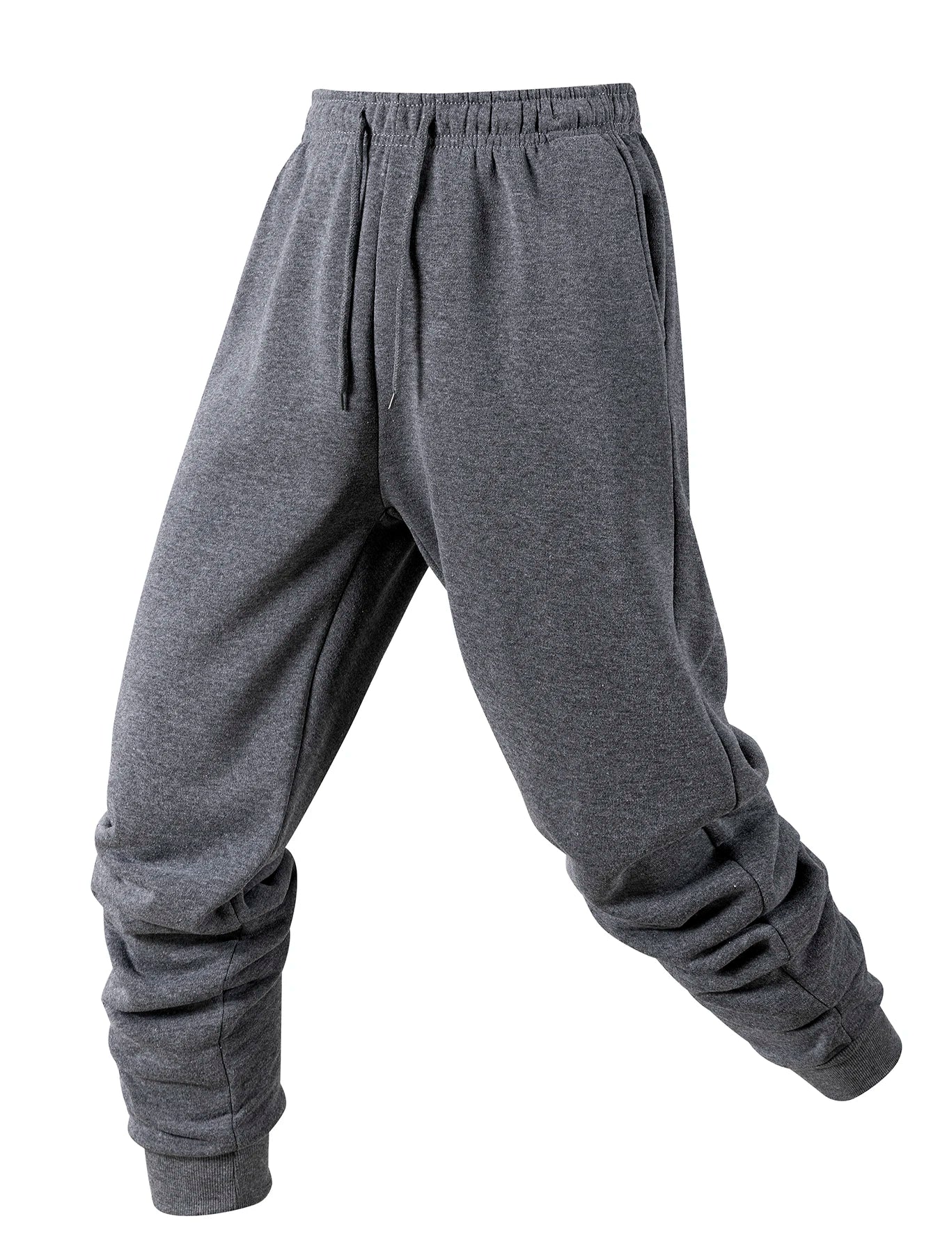 Men's Jogging Sports Pants Autumn Winter Fleece Trousers Running Joggers Elastic Waist Sweatpants Fashion Men's Clothing