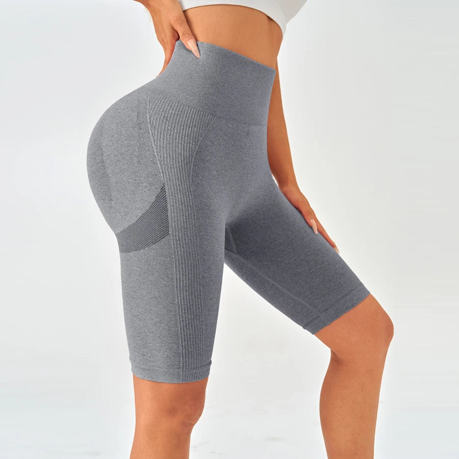 Women Sports Leggings Sportswear Woman Gym Legging Seamless Yoga Shorts w/Tummy Control Women's Shorts Fitness Female Clothing