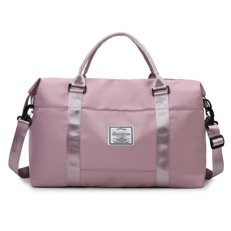 Small size dry wet separation fitness bag, waterproof handheld travel bag