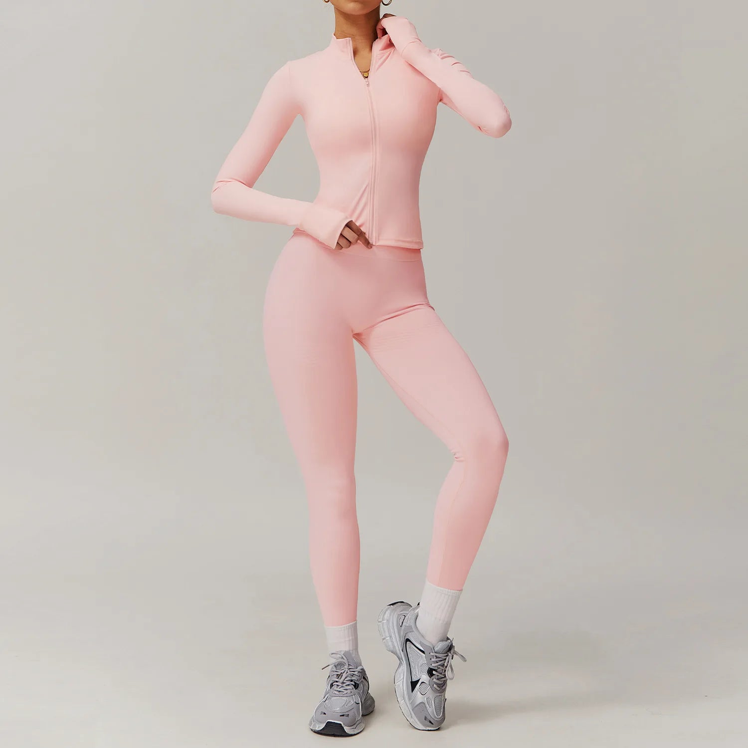 2PCS Yoga Suit Women Gym Fitness Set Sports Set Female Tracksuit Push Up Running Workout Yoga Clothing Women Gym Sportwear