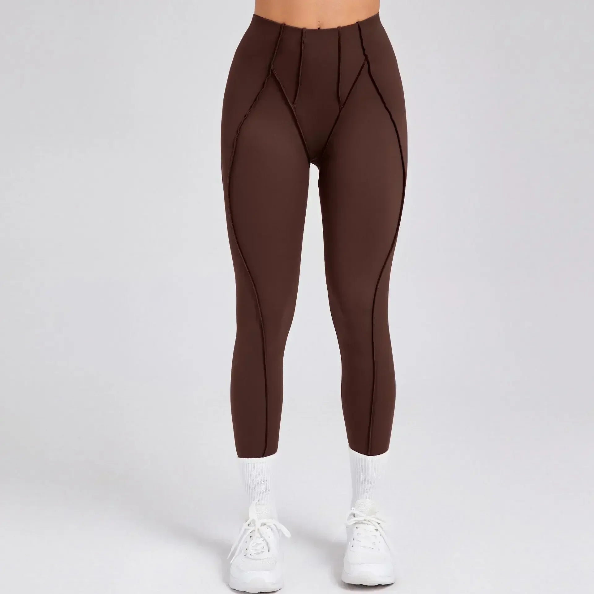 Seamless Yoga Leggings Pants Sports Fitness High Waist Peach Hip Raise Training Trousers Running Workout Gym Leggings for Women