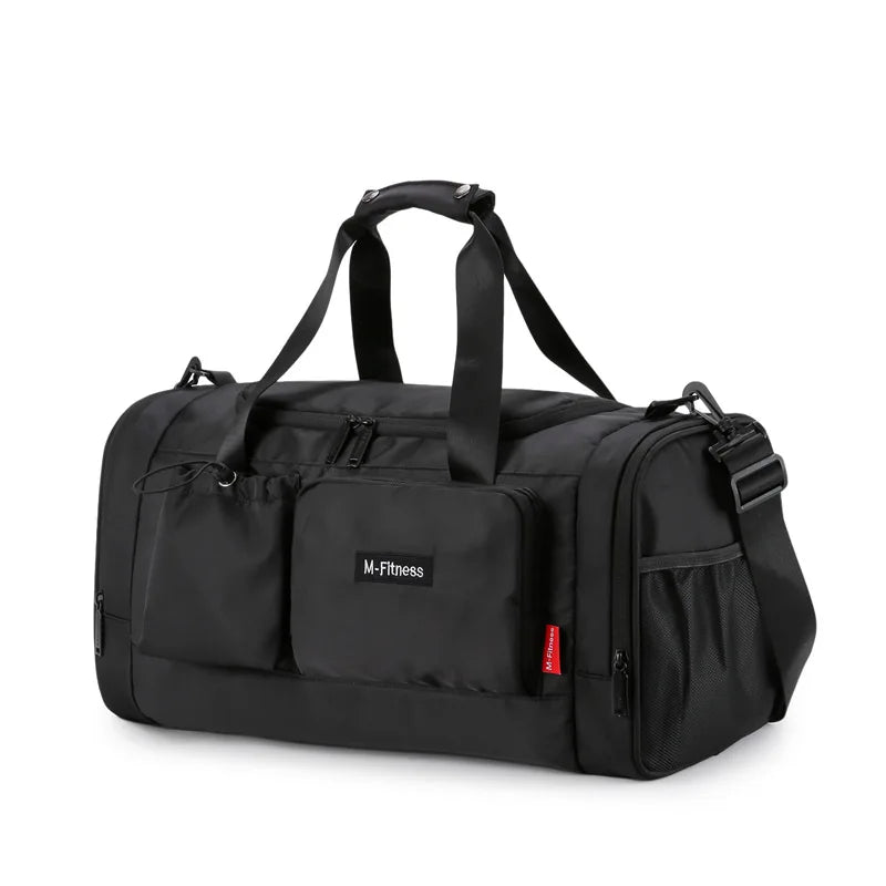 Travel Bags Short Business Trip Storage Pack Shoulder Crossbody Bag Sports Fitness Handbag Yoga Training Bag Dry Wet Separation