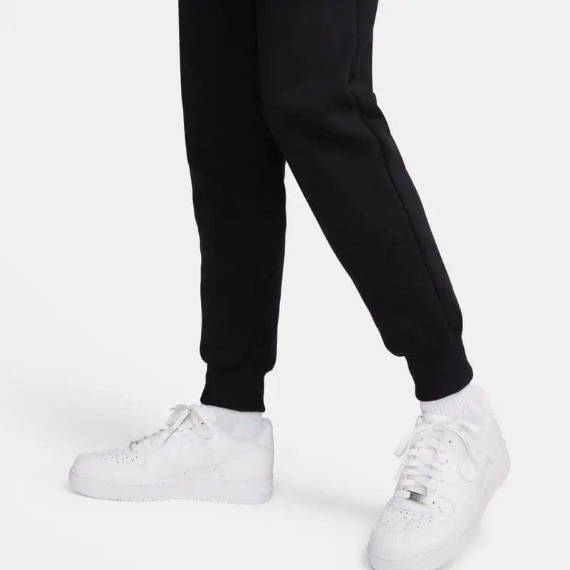 Nike Phoenix Fleece Mid-Rise Breathable Jogger Sweatpants for Fitness Comfortable Sportswear Trousers
