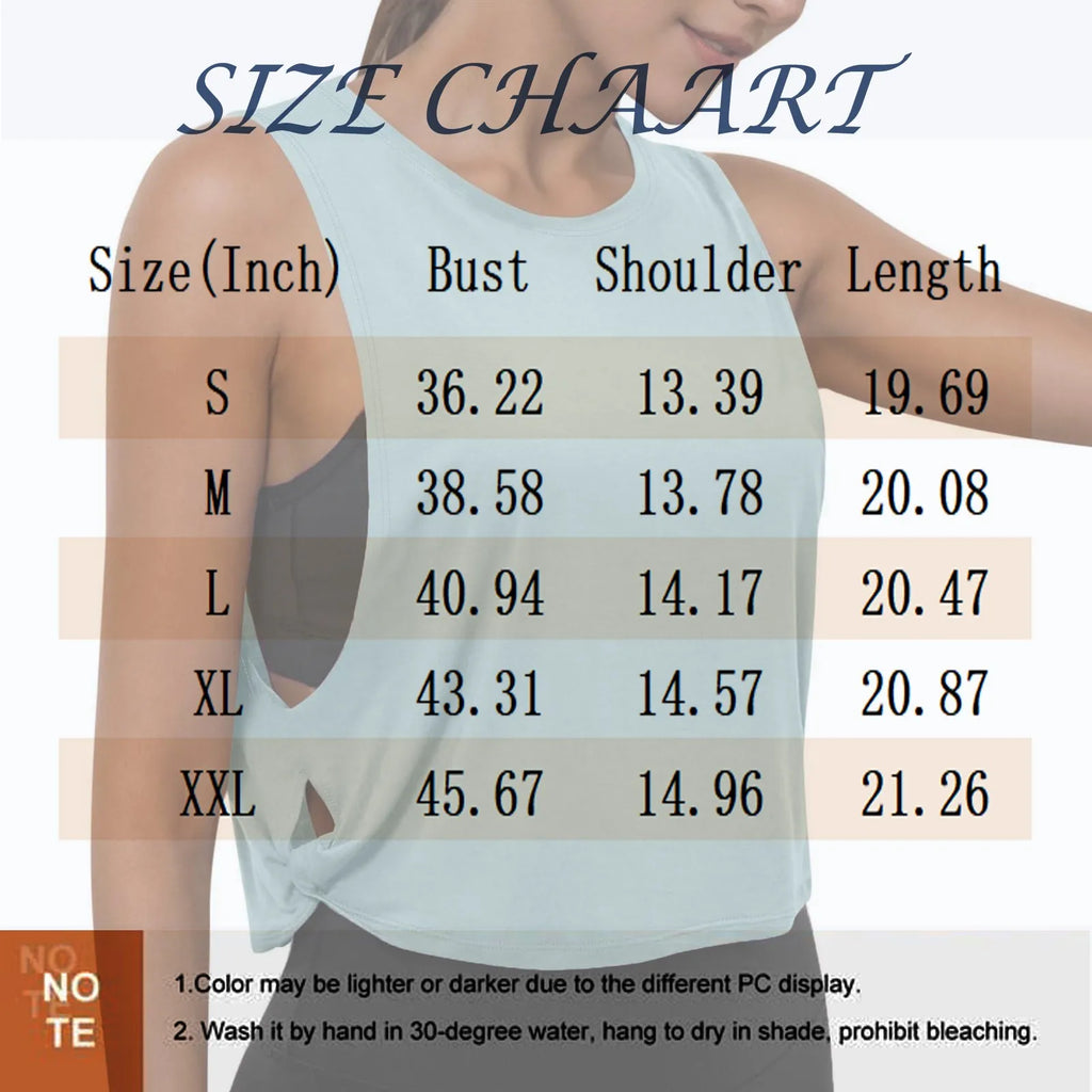 Ladies' Fashion Round Neck Yoga Wear Sleeveless Athletic Vest Casual Top Pure Color Loose Comfy Lightweight Short Top