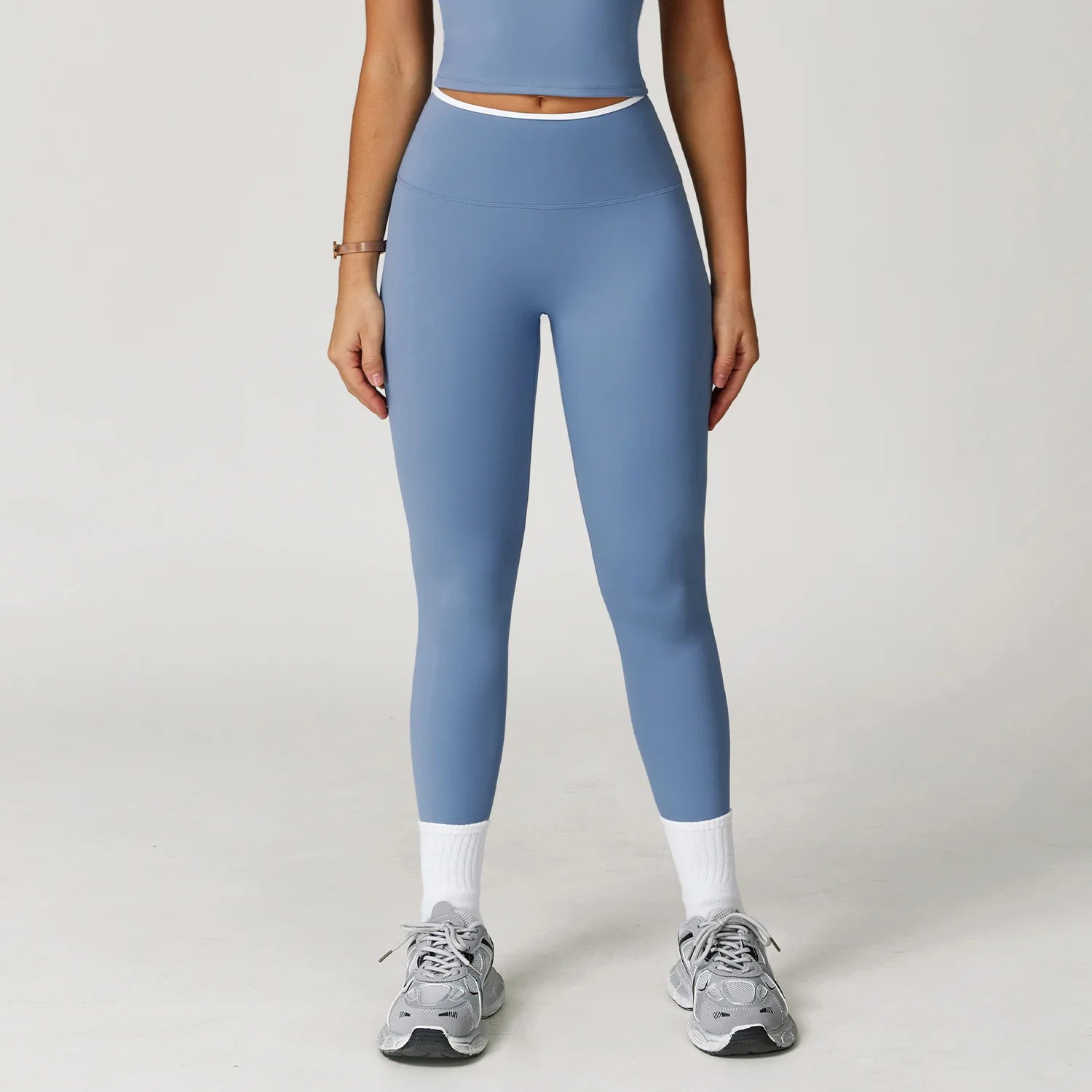 High Waist Yoga Pants Women Fitness Leggings High Elastic Sports Push Up Tights Running Leggings Breathable Workout Gym Leggings