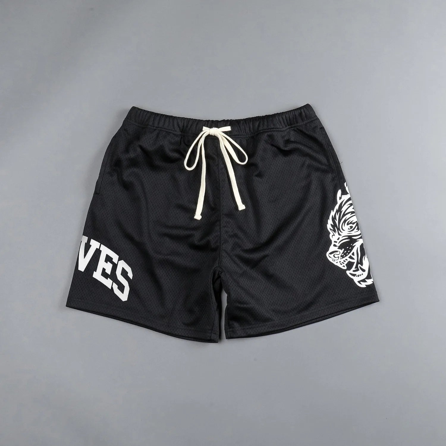Mens Summer Streetwear Sports Casual Shorts Gym Fitness Mesh Quick Dry Running Beach Basketball Jogger Short Pants Sweatpants
