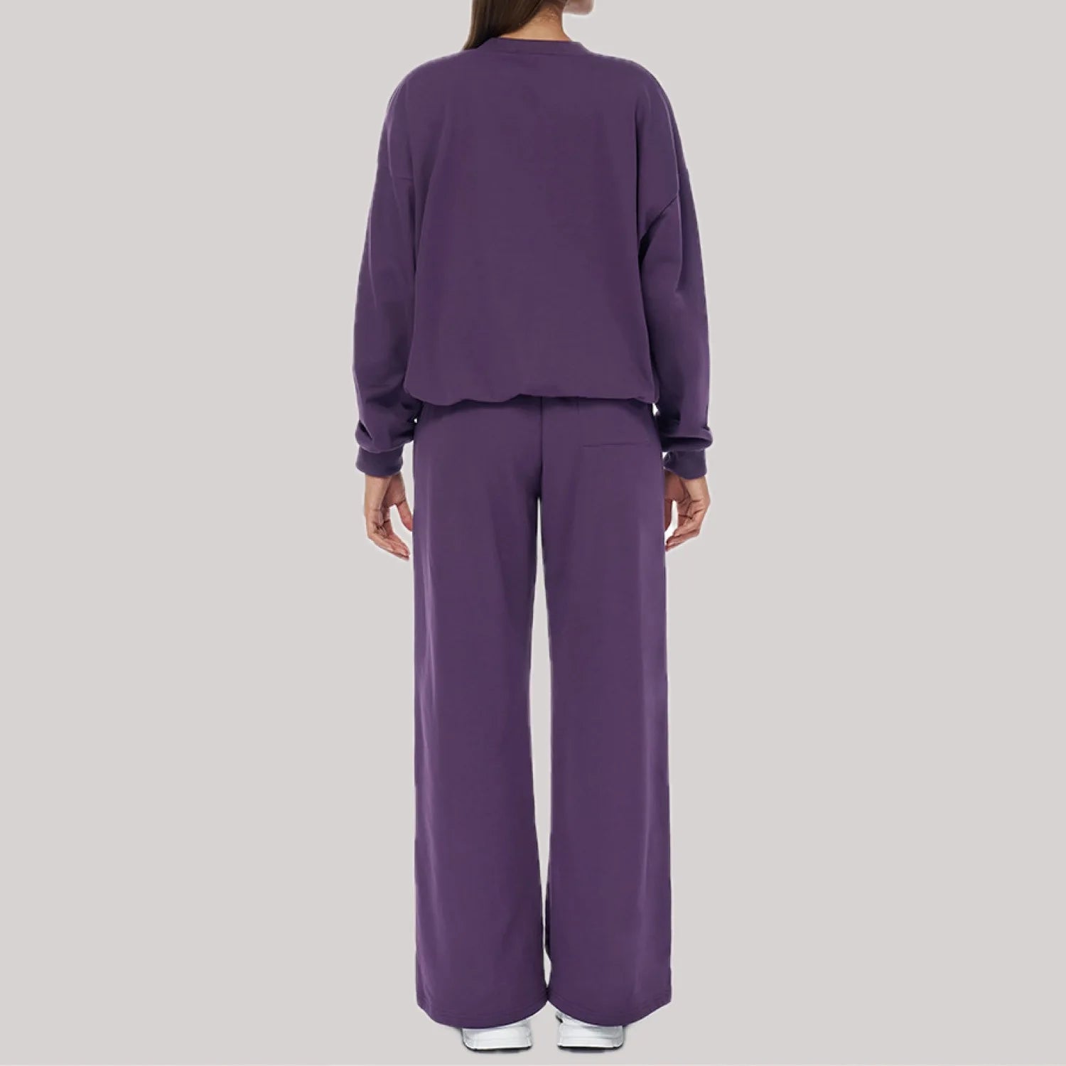 Yoga Set 2PCS Winter Casual Sports set for Women High Waist wide Legs Long Sleeves Running Fitness Leisure set Women Fitness Set