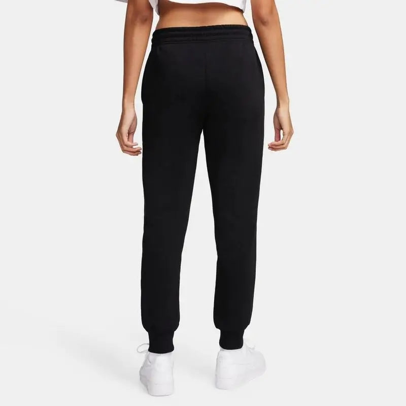 Nike Phoenix Fleece Mid-Rise Breathable Jogger Sweatpants for Fitness Comfortable Sportswear Trousers