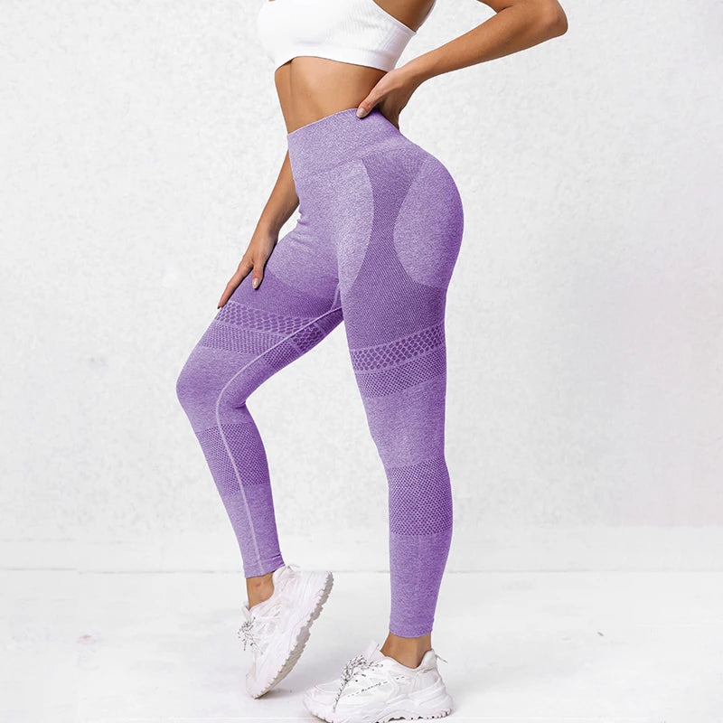 Retro Polka Dot Yoga Pants Women Sport Leggings Sportswear Woman Gym Trousers High Waist Seamless Workout Leggings Tummy Control