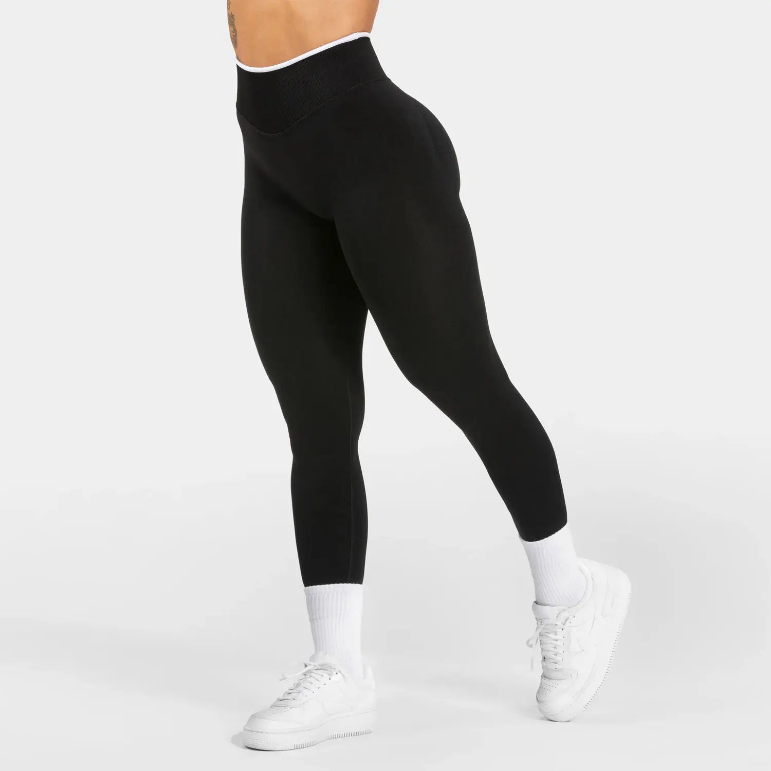 NCLAGEN Leggings Sport Women Fitness High Waist Seamless Yoga Pants Scrunch Booty Peach Hip Lifting Gym Clothes Workout Tights