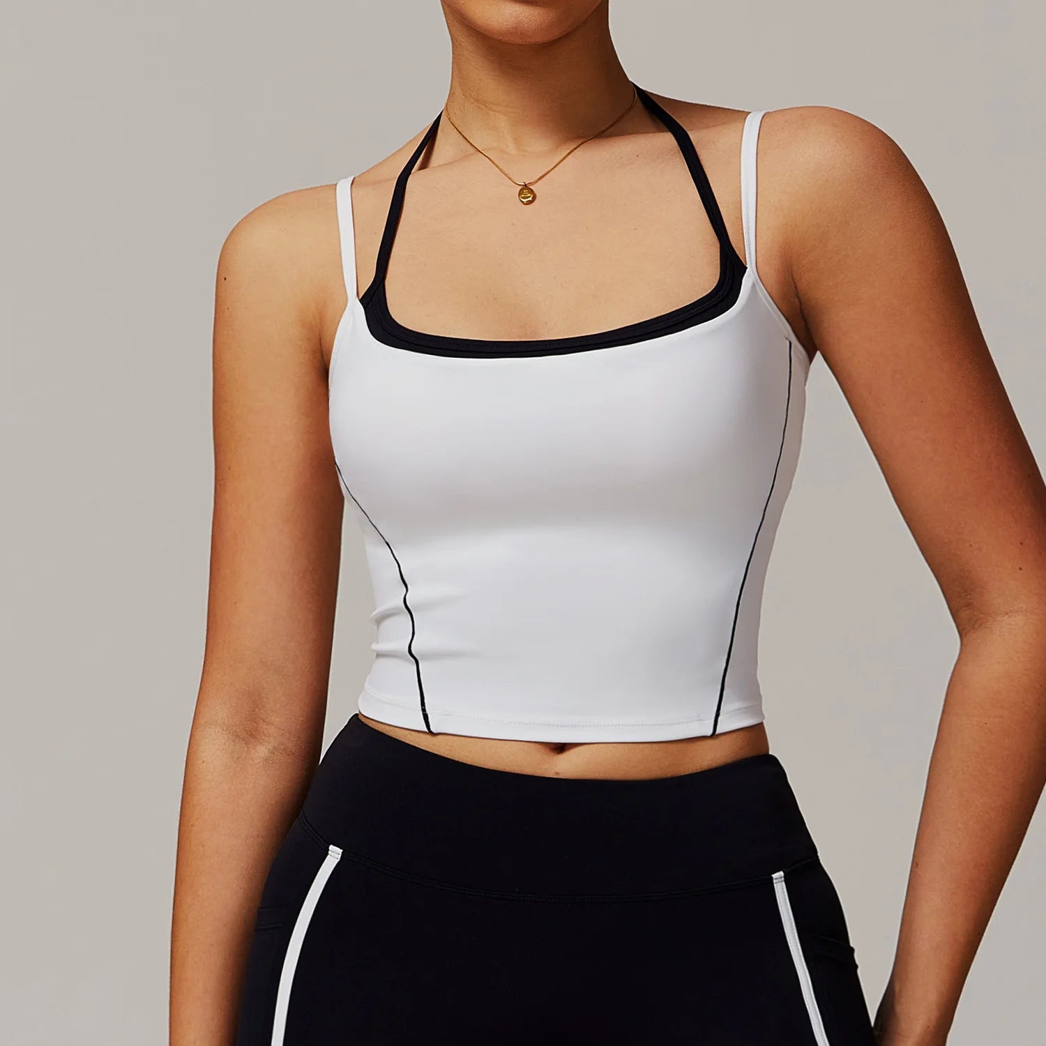 Breathable Sports Bra Women Anti-Sweat Fitness Top Yoga Bra Shockproof Crop Top Push Up High Strength Sport Bra Gym Workout Top
