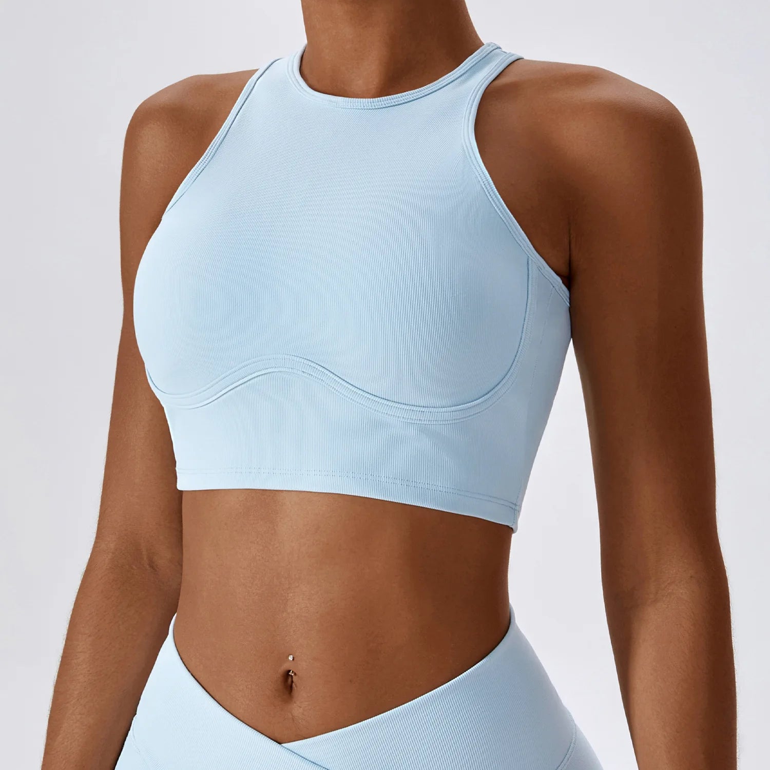 Sexy Sports Bra Rib Yoga Bra Fitness Top Women Seamless High impact Sports Bra Sports Underwear Push-Up Bra Sportswear Bralette