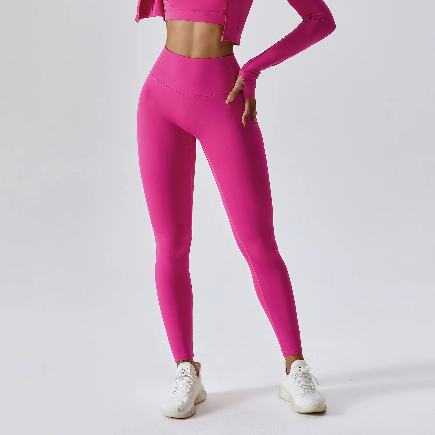 Women's Gym Push Up Yoga Pants Nude Feeling Sports Clothes Elastic High Waist Buttock Lifting Sports Fitness Tight Sweatpants