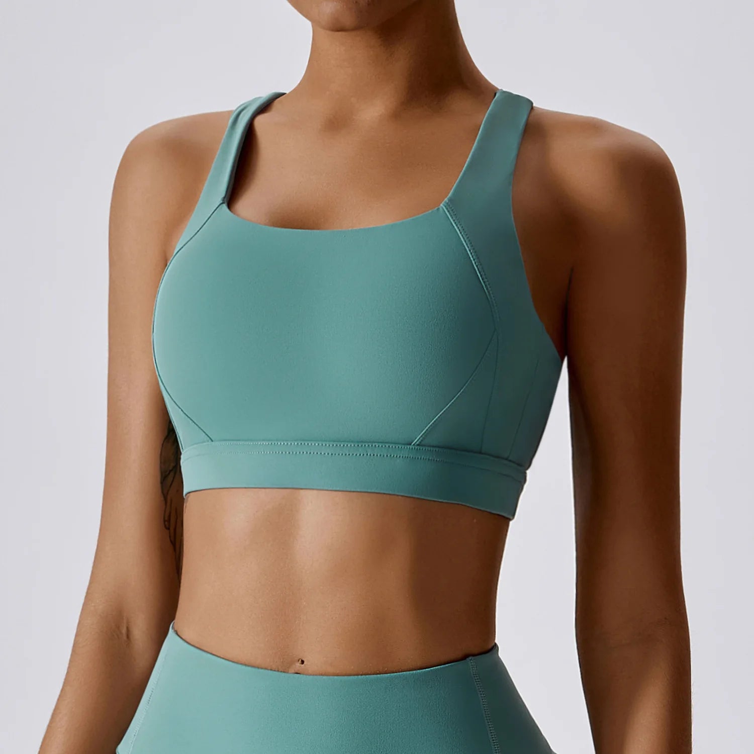 Hearuisavy Quick-Dry Backless Yoga Clothes Running Vest Women Workout Brassiere Fitness Gym Tank Top Women Push up Sports Bra