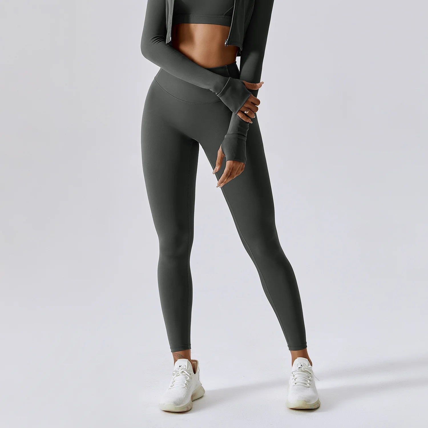 Women's Gym Push Up Yoga Pants Nude Feeling Sports Clothes Elastic High Waist Buttock Lifting Sports Fitness Tight Sweatpants